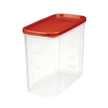 Rubbermaid Rubbermaid 16 cups Clear/Red Food Storage Container 1 pk 1776472